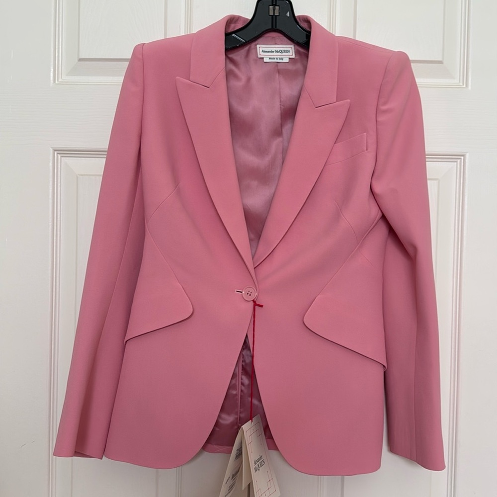 McQueen classic single-breasted Blazer